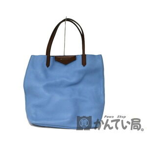 Givenchy Antigona Tote Bag Blue Leather